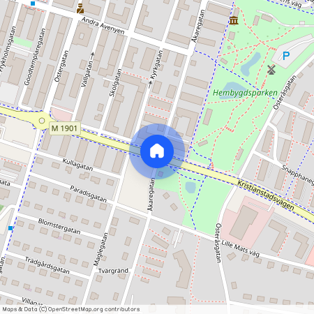 Åkaregatan, Hässleholm