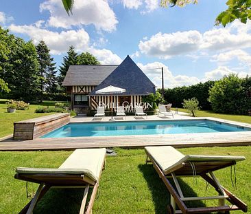 Très jolie maison de style normand avec piscine, aux portes de Deauville. - Photo 4