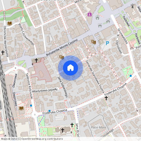 ul. gen. Kazimierza Pułaskiego, Centrum, Dolny Sopot, Sopot, pomorskie