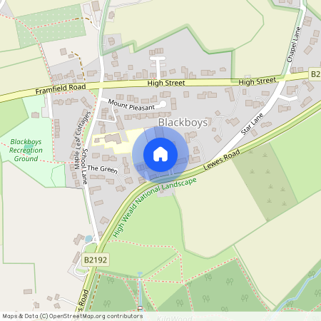 Lewes Road, Uckfield, Blackboys