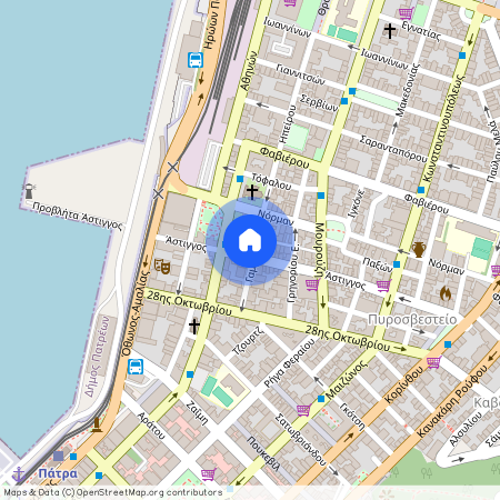 Γαμβέτα, 38, Πάτρα, 26223, Ελλάδα (26223), Νόρμαν (Πάτρα)