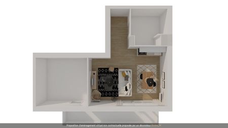 location Appartement T2 DE 41m² À AUBERGENVILLE - Photo 2