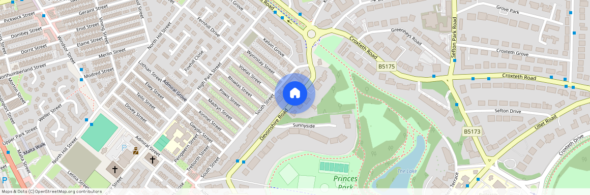 Devonshire Road, Princes Park, L8