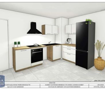 Appartement à louer 3 pièces 63.77m² - Photo 1