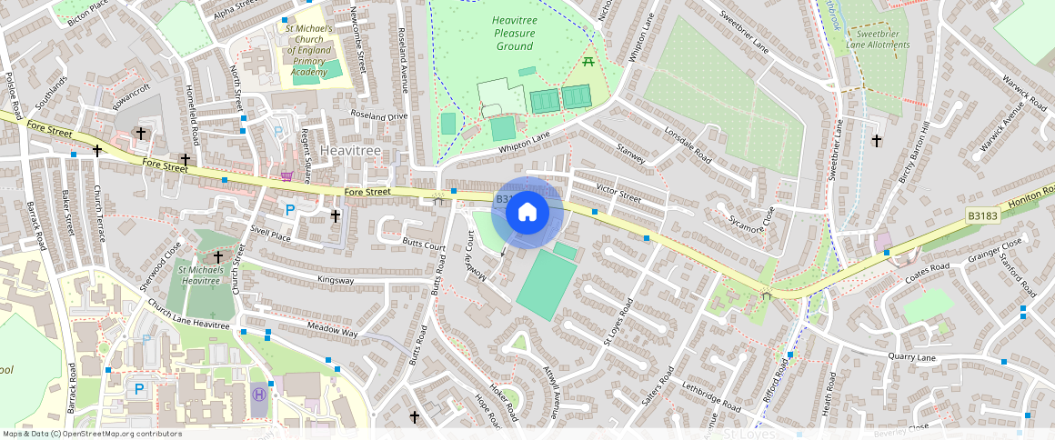 Heavitree Park, EX1, Exeter