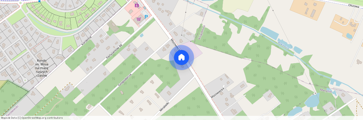 MAZOWIECKIE grodziski ul. Leśna, Grodzisk Mazowiecki