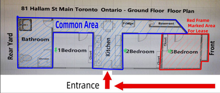 For Lease - 81 Hallam Street Unit# Room 103, Toronto, Ontario - Photo 5