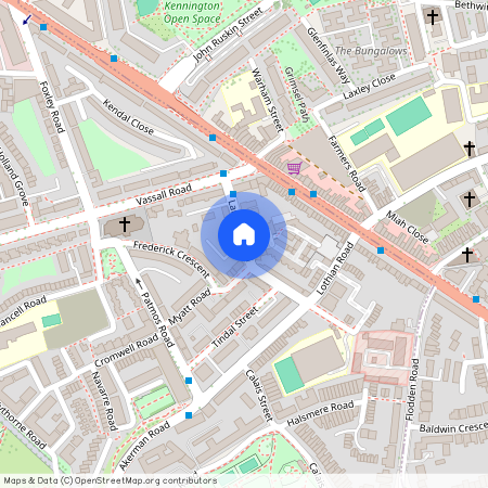 Langton Road, Oval, London, SW9