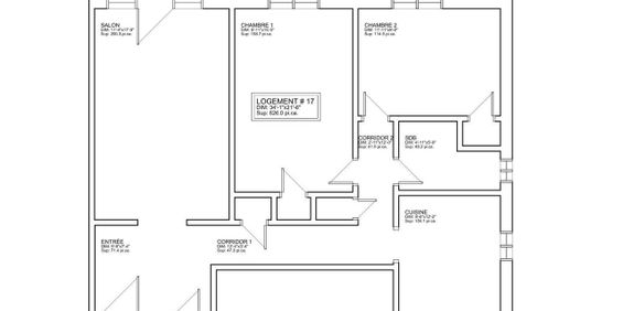 2 CH - 1 SDB - Montréal - $1,589 /mo - Photo 3