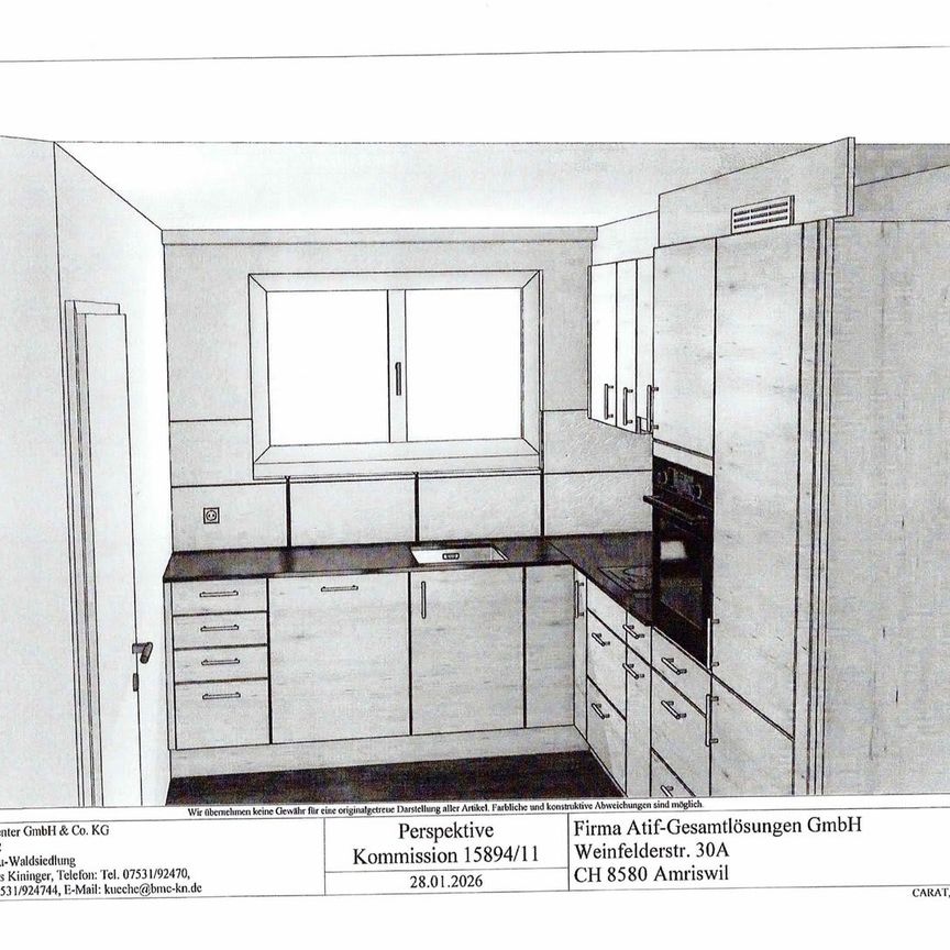 3.5 Zimmer, 92 m², EG - Foto 1