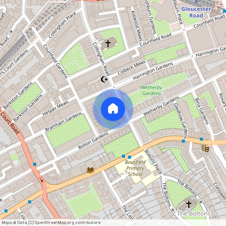 Collingham Gardens, South Kensington, London, SW5