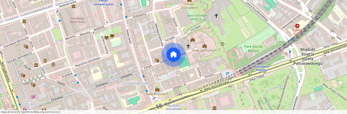 ul. Foksal, Śródmieście Północne, Śródmieście, Warszawa, mazowieckie