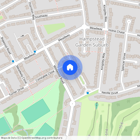 Raeburn Close, Hampstead garden Suburb, NW11