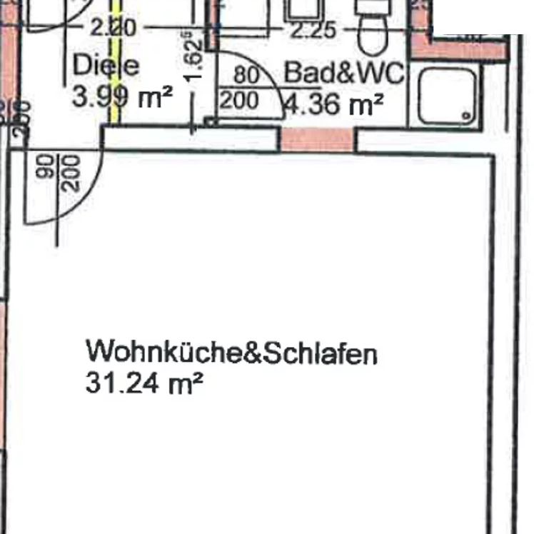 +++ Mietwohnung mit Küchenzeile und ca. 39,59 m² +++ - Foto 1