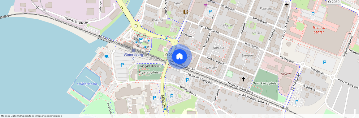 Vänersborg, Norra Järnvägsgatan, 2A, 46234