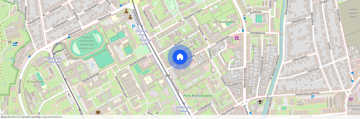 Tomášikova 7, Košice-Sever, okres Košice I
