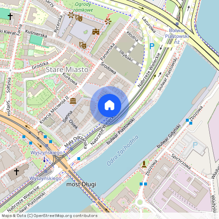 ul. Mała Odrzańska, Stare Miasto, Śródmieście, Szczecin, zachodniopomorskie