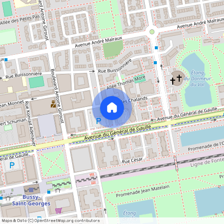 77600, Bussy-Saint-Georges