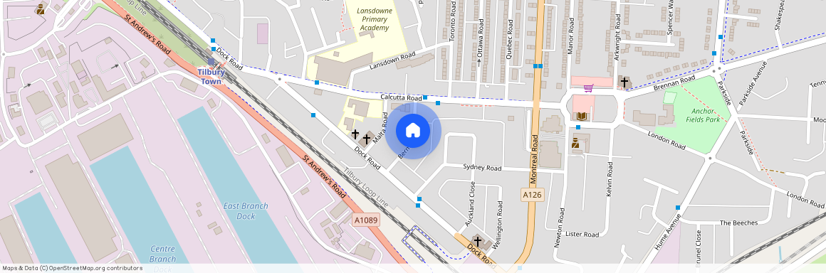 Bermuda Road, Tilbury, Essex, RM18