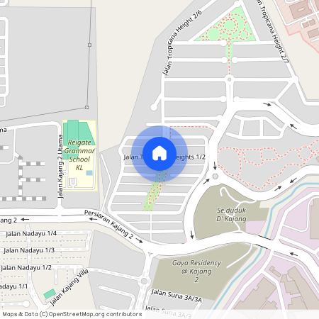 Jalan Tropicana Heights 1/2, Kajang 2, 43650 Kajang Municipal Council, Selangor, Malaysia