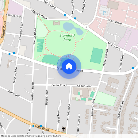 Stamford Park Road, Hale, Altrincham, Cheshire, WA15