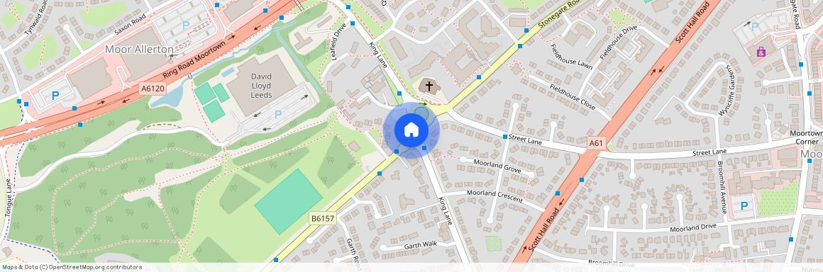 King Lane, Leeds LS17