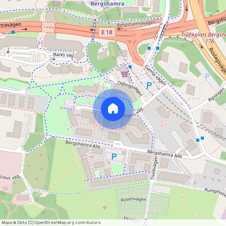 Åbergssons väg, Solna