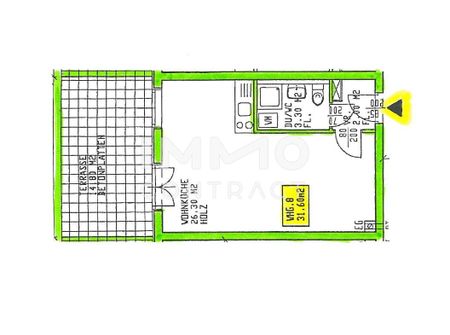 SINGLE-HIT: Schöne Klein-Wohnung bei der KF-UNI mit TERRASSE - Heinrichstraße 47b Top 08A - Foto 5