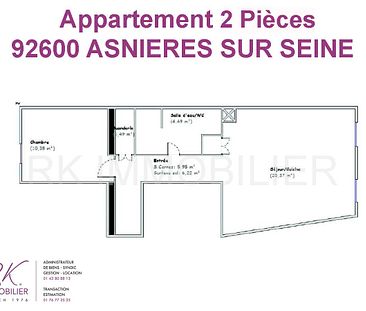 Appartement sur Asnières-sur-Seine - Photo 2
