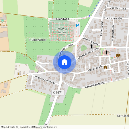 71732, Tamm Gebiet 3 - Bietigheim - Tamm Baden-Württemberg