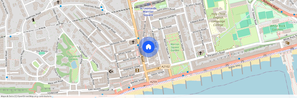 Cross Street, St Leonards, TN37 6DP