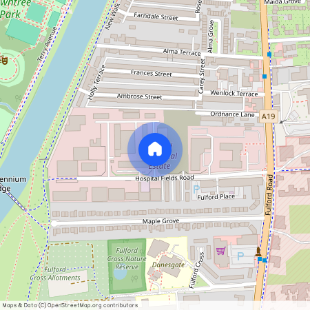 Escrick House, Fulford Place, Hospital Fields Road, York, YO10