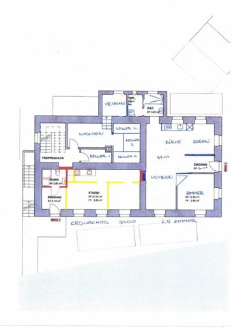 1.5 Zimmer, 36 m², EG - Photo 3