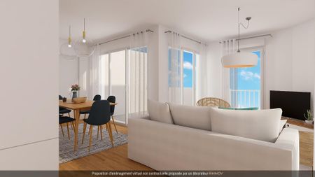location Appartement T4 DE 80.21m² À CHESSY - Photo 2
