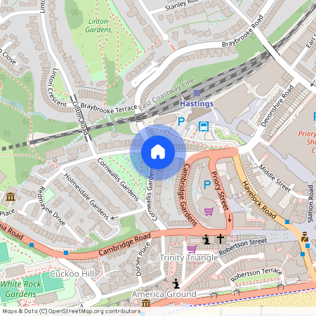 Cornwallis Gardens, Hastings