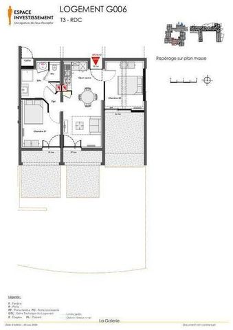 Appartement 3 pièces - - Photo 3