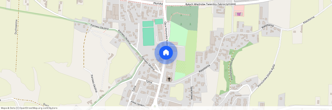 ul. Ojca Honorata Koźmińskiego, Zakroczym, Zakroczym, nowodworski, mazowieckie