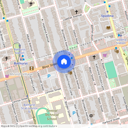 497 Bloor Street West, Old Toronto, Old Toronto, Toronto, M5S 2N5