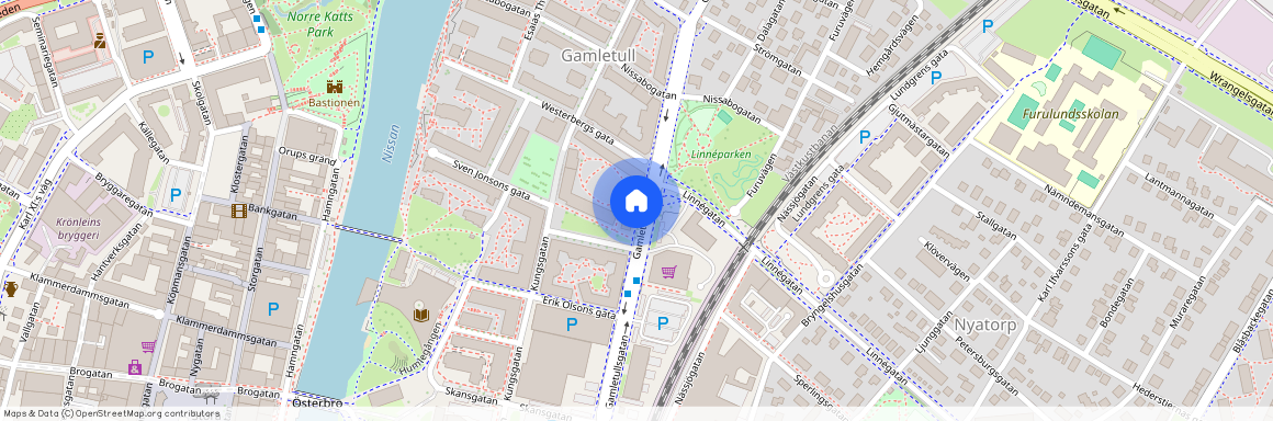 Gamletullsgatan 23, Halmstad