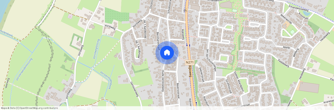 Velden-West, 5941 HA, Oude Venloseweg, Velden