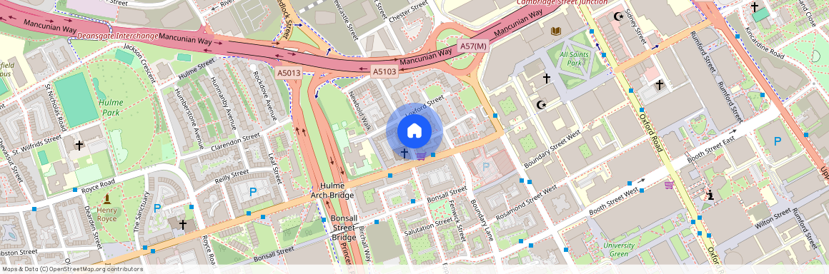 Newcastle Street, Hulme, Manchester, M15