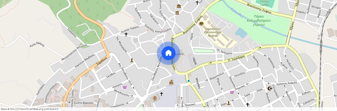 Κονίτσης, 5 671 32 Ξάνθη, Κέντρο (Ξάνθη)