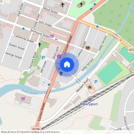 Station Street, Maryport, Cumbria, CA15