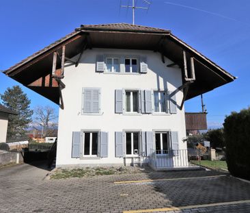 Beautiful 3-room apartment in Meyriez – on the 1st floor with a porch - Photo 1