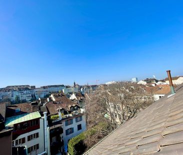 Aussicht über Basel! Moderne 2.5-Zimmer-Maisonette-Dachwohnung 80m2 - Foto 6