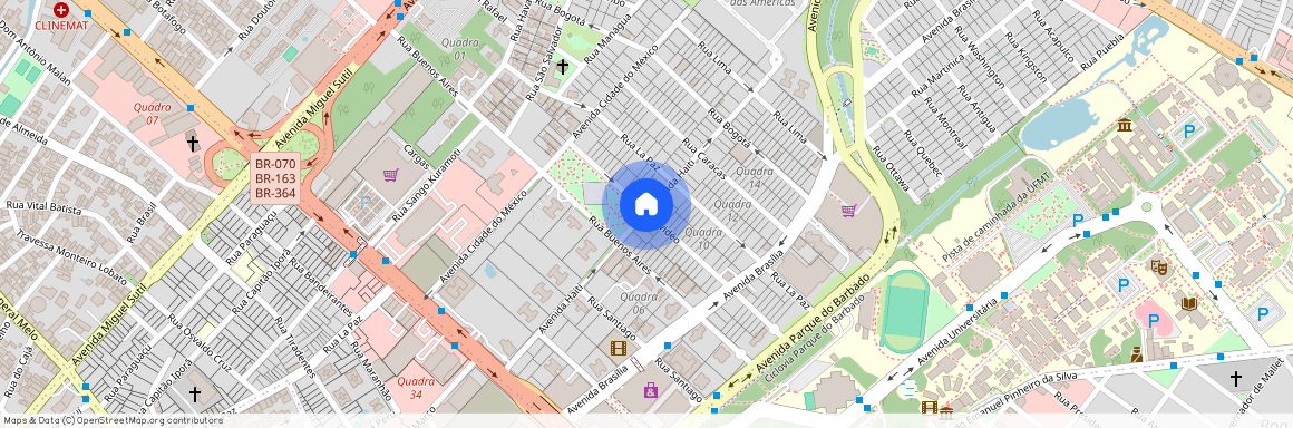 Avenida Haiti, Jardim das Américas, MT, Cuiabá