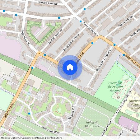 Holm Oak Park, Hagden Lane