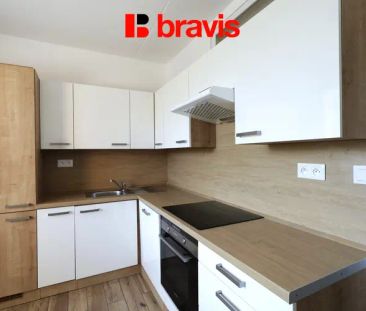 Pronájem bytu 1+1, Brno - Bystrc, lodžie, šatna, částečně zařízený,... - Fotografie 6
