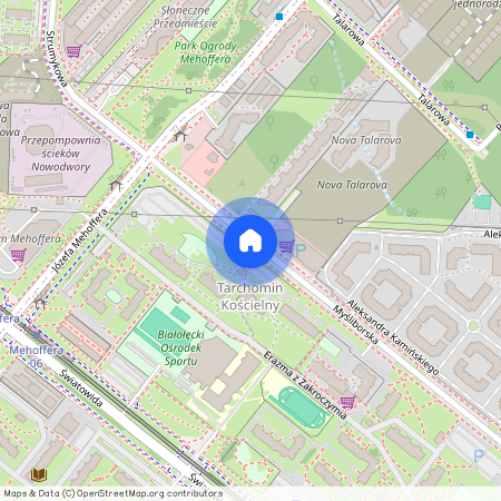 ul. Talarowa, Tarchomin, Białołęka, Warszawa, mazowieckie