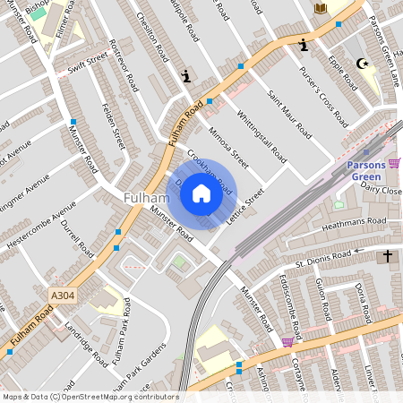 Crookham Road, Parsons Green, London, SW6